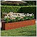 Vaso da giardino Ruggine 360 x 80 x 60 cm Acciaio Corten - Foto miniatura 2