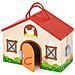 Valigetta Playset Animali Fattoria In Legno Con Personaggi E Accessori Gioco - Foto miniatura 2