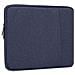 Cadorabo Borsa Di Protezione Per Computer Portatile / Tablet Da 14 Pollici In Blu Scuro - Borsa Per Computer Portatile In Tessuto Con Fodera In Velluto E Scomparto Con Zip Antigraffio - Foto miniatura 1