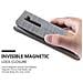 Custodia Compatibile Con Lg K8 2016 In Grigio Chiaro Marrone - Coperchio Protettiva Con Chiusura Magnetica, Funzione Stand E Tasca Per Le Carte - Foto miniatura 7
