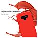 Custodia Compatibile Con Samsung Galaxy Note 9 In Liquid Rosso - Coperchio Protettivo In Silicone Tpu Flessibile - Foto miniatura 5