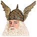-58331 Elmetto Vichingo Dio Thor, Oro (58.331 - Foto miniatura 1