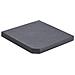 Base Quadrata per Sostegno Ombrellone in Granito Peso 25 kg Colore Nero - Foto miniatura 1