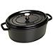 Cocotte in Ghisa con Coperchio Diametro 31 cm Capacità 5.5 lt Colore Nero - Linea La Cocotte  - Foto miniatura 1