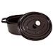 Cocotte in Ghisa con Coperchio Diametro 31 cm Capacità 5.5 lt Colore Nero - Linea La Cocotte  - Foto miniatura 2