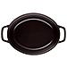 Cocotte in Ghisa con Coperchio Diametro 31 cm Capacità 5.5 lt Colore Nero - Linea La Cocotte  - Foto miniatura 4