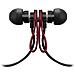 M-EARS In Ear Earphones - Red Leather - Foto miniatura 2