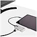 Adattatore Multiporta USB C - Mini Docking Station USB Type-C a HDMI 2.0 4K 60Hz, Power Delivery 100W Pass-through - Hub USB a 3 porte 10Gbps - Mini Dock portatile con cavo da 25cm - Foto miniatura 10