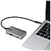 Adattatore Multiporta USB C - Mini Docking Station USB Type-C a HDMI 2.0 4K 60Hz, Power Delivery 100W Pass-through - Hub USB a 3 porte 10Gbps - Mini Dock portatile con cavo da 25cm - Foto miniatura 8