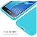 Custodia Compatibile Con Samsung Galaxy J1 2015 In Jelly Celeste - Coperchio Protettivo In Silicone Tpu Flessibile - Foto miniatura 5