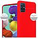 Custodia Compatibile Con Samsung Galaxy A51 4g / M40s In Frost Rosso - Coperchio Protettivo In Silicone Tpu Flessibile - Foto miniatura 3