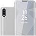 Custodia Compatibile Con Samsung Galaxy M10 / A10 In Agata Argento - Clear View Specchio Coperchio Protettivo Con Funzione Di Supporto Protezione A 360 Gradi - Foto miniatura 1