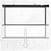 Bps90 / 43 Schermo Di Proiezione 90” Formato 4:3 / 183 X 137 Cm Telo Proiettore Telo Da Proiezione Barra A Gancio Per Esterni Ed Interni Full Hd 3d 4k - Home Cinema Home Theater Ufficio - Foto miniatura 3