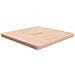 Piano Tavolo Quadrato 70x70x4 Cm Massello Rovere Non Trattato - Foto miniatura 1