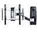 Supporto TV da Parete Articolato, Staffa VESA a Muro per TV da 26 a 65 pollici / 45Kg, Braccio per TV 26-65" a Schermo Piatto o Curvo a Basso Profilo, Staffa TV a Muro Angolare /Regolabile /Retrattile - Foto miniatura 3