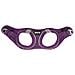 Imbracatura Per Cani Air Mesh Trek Star Regolabile Viola L (33,4-35 Cm) - Foto miniatura 2