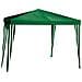 Gazebo 3x4 Mt Telo Copertura In Poliestere Verde Bianco Da Giardino - Foto miniatura 1