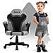 RANGER 1.0 GREY MESH sedia da ufficio e computer Seduta piatta Schienale a rete - Foto miniatura 9