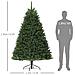 Albero di Natale Artificiale da 195 cm con 1838 Rami con Base in Acciaio per Interni, Verde - Foto miniatura 3