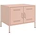 Tavolino Da Salotto Rosa 68x50x50,5 Cm In Acciaio - Foto miniatura 2