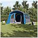 Tenda Familiare  con Finestre Tunnel Blu per 8 Persone Impermeabile - Foto miniatura 2