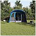 Tenda Familiare  con Finestre Tunnel Blu per 8 Persone Impermeabile - Foto miniatura 3