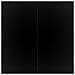 Set pranzo giardino 5 pezzi grigio in rattan sintetico - Foto miniatura 8