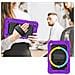 Custodia Per Samsung Galaxy Tab A8 10.5"" Con Tracolla Viola - Foto miniatura 3