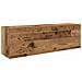 Mobile da Bagno Legno Antico 100x25x30 cm in Truciolato - Foto miniatura 1