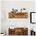Mobile da Bagno Legno Antico 100x25x30 cm in Truciolato - Foto miniatura 3