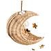 Lampadario Luna Orchon Rattan Naturale - Foto miniatura 5