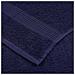Asciugamani 4 pz Blu Marino 50x100 cm 360 g/m² 100% Cotone - Foto miniatura 6