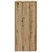Mobile Portaoggetti Rovere Artigianale 40x45x103,5cm Truciolato - Foto miniatura 6