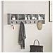 Appendiabiti a muro Grigio cemento 100 x 16 x 26 cm - Foto miniatura 2
