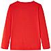Maglietta per Bambini a Maniche Lunghe Rossa 128 - Foto miniatura 2