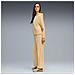 Ess Elevated Comfort Velour Rib Hoodie 68810783, Donne, Beige, Xs - Foto miniatura 4