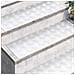 Dischi Quadrati 4 pcs Argento 90 x 30 cm Alluminio - Foto miniatura 3
