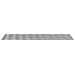 Dischi Quadrati 4 pcs Argento 90 x 30 cm Alluminio - Foto miniatura 4
