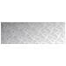 Dischi Quadrati 4 pcs Argento 90 x 30 cm Alluminio - Foto miniatura 5