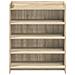 Mobile per scarpe Rovere Sonoma 73,5 x 36 x 92 cm - Foto miniatura 3
