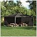 Parete per tenda da festa 2 pcs Antracite 400 x 195 cm - Foto miniatura 2