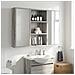 Armadio da bagno a muro Sonoma grigia 40 x 14 x 70 cm - Foto miniatura 4