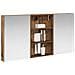 Set di Armadi da Bagno con porta 3 pcs 120 x 10,5 x 60,5 cm - Foto miniatura 3