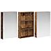 Set di Armadi da Bagno con porta 3 pcs 120 x 10,5 x 60,5 cm - Foto miniatura 5