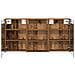 Set di Armadi da Bagno con porta 3 pcs 120 x 10,5 x 60,5 cm - Foto miniatura 7