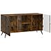 Mobile TV Rovere Fumo 102 x 34,5 x 50 cm Legno ingegnerizzato - Foto miniatura 3