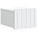 Mobiletto da notte a muro 2 pcs Bianco 33 x 34,5 x 24 cm - Foto miniatura 3