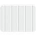 Mobiletto da notte a muro 2 pcs Bianco 33 x 34,5 x 24 cm - Foto miniatura 5