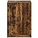 Mobile per scarpe UTRECHT 59,5 x 39,5 x 87 cm Rovere Fumo - Foto miniatura 4
