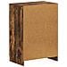 Mobile per scarpe UTRECHT 59,5 x 39,5 x 87 cm Rovere Fumo - Foto miniatura 6
